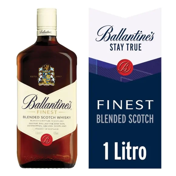 WHISKY FINEST BALLANTINES 1 LT BOT G 40,0