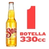 CERVEZA SOL 330 CC BOT G 4,5